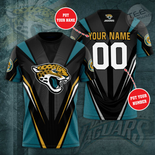 Jacksonville Jaguars 3D T shirt 04