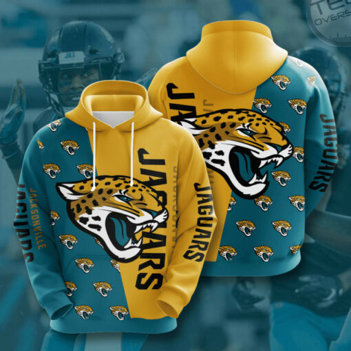 Jacksonville Jaguars 3D hoodie 06