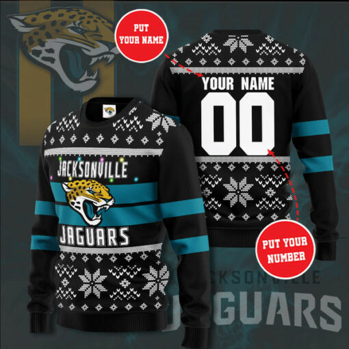 Jacksonville Jaguars 3D sweater 01 1