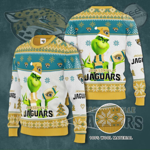 Jacksonville Jaguars 3D sweater 02 1