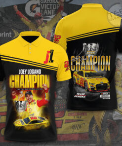 Joey Logano Apparel 3D polo