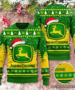 John Deere 3D Christmas Sweater