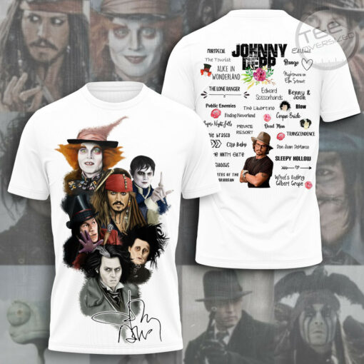 Johnny Depp T shirt OVS21623S2