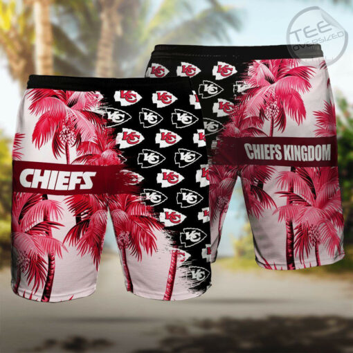 Kansas City Chiefs 3D Hawaiian Shirt Hawaiian Shorts 02