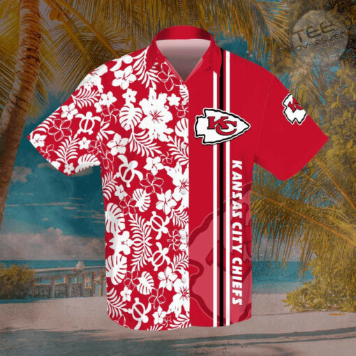 Kansas City Chiefs 3D Hawaiian Shirt Hawaiian Shorts 03