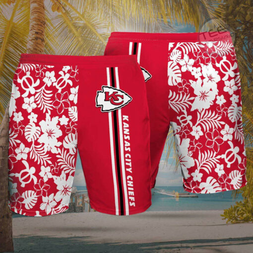 Kansas City Chiefs 3D Hawaiian Shirt Hawaiian Shorts 04