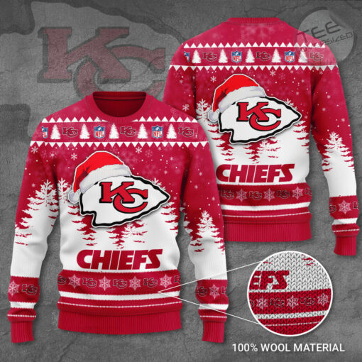 Kansas City Chiefs 3D Ugly Sweater