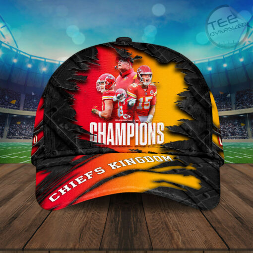 Kansas City Chiefs KC Champions Cap NFL custom hat