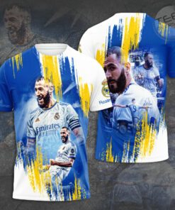 Karim Benzema 3D T shirt 1