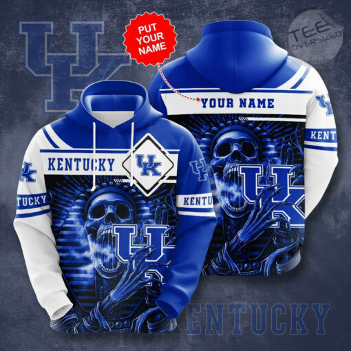 Kentucky Wildcats 3D Hoodie 05