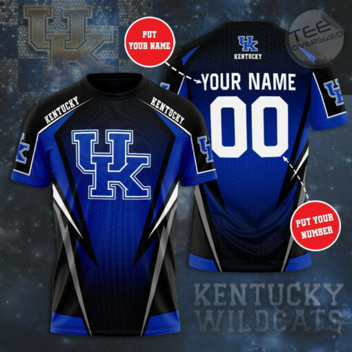 Kentucky Wildcats 3D T shirt 01