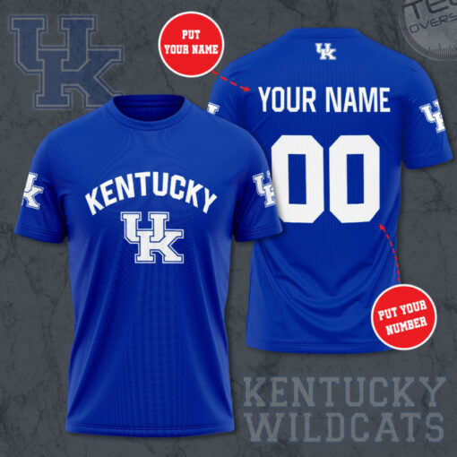 Kentucky Wildcats 3D T shirt 03