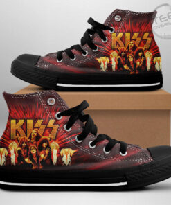 Kiss Band High Top Canvas Shoe OVS15823S4 Design 2