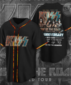 Kiss Band Jersey Shirt OVS20523S4