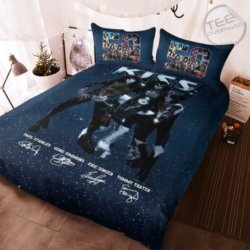 Kiss Band bedding set – duvet cover pillow shams OVS19623S3