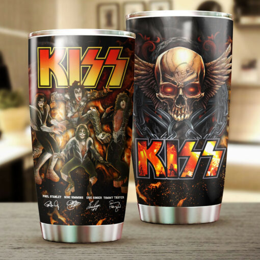 Kiss Band tumbler cup OVS26523S2