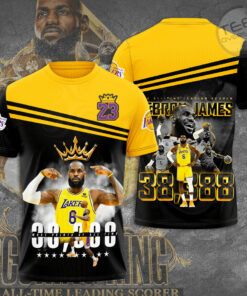 Lebron James T shirt 3D NBA Apparels