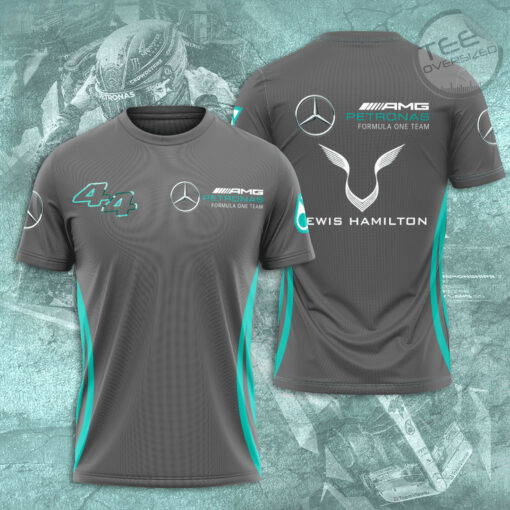 Lewis Hamilton Grey T shirt OVS16523S3