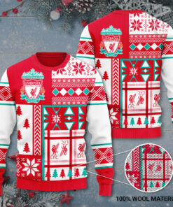 Liverpool FC 3D Ugly Christmas Sweater 2022