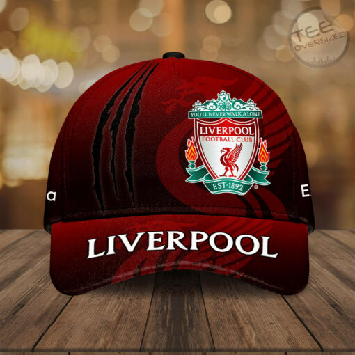 Liverpool FC Cap Custom Hat 01