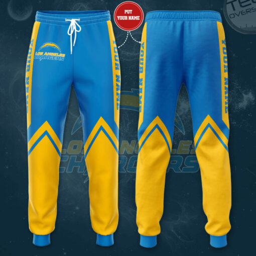 Los Angeles Chargers 3D Sweatpant 01