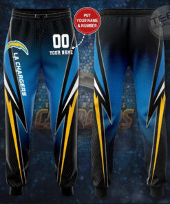 Los Angeles Chargers 3D Sweatpant 05