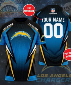 Los Angeles Chargers 3D T shirt 04