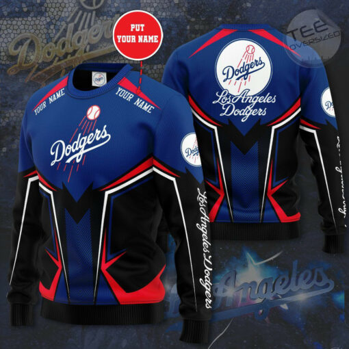 Los Angeles Dodgers 3D Sweatshirt 01