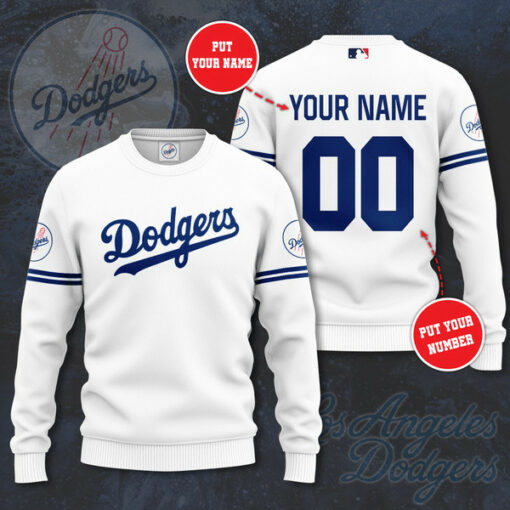 Los Angeles Dodgers 3D Sweatshirt 02