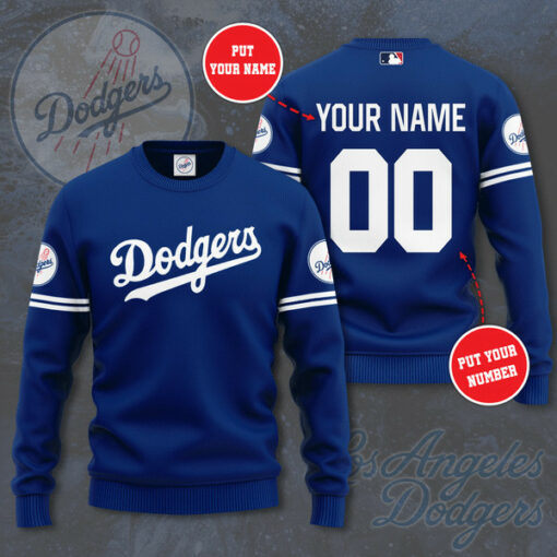 Los Angeles Dodgers 3D Sweatshirt 03