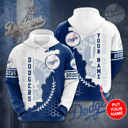 Los Angeles Dodgers 3D hoodie 01