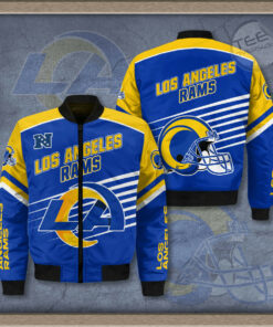Los Angeles Rams 3D Bomber Jacket 01