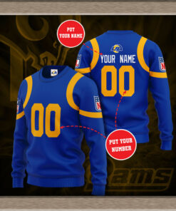 Los Angeles Rams 3D Sweatshirt 02
