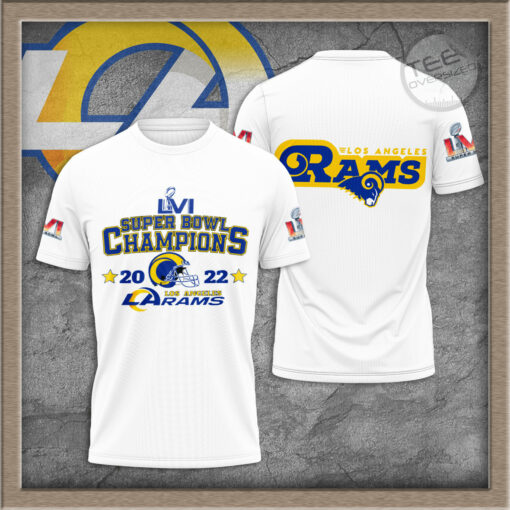 Los Angeles Rams 3D T shirt 01