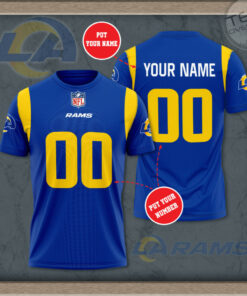 Los Angeles Rams 3D T shirt 03