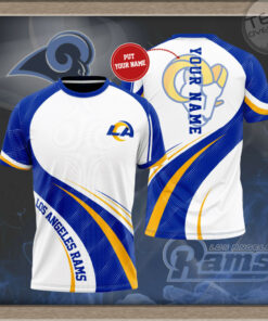 Los Angeles Rams 3D T shirt 04
