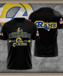 Los Angeles Rams 3D T shirt 05