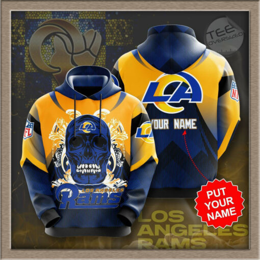 Los Angeles Rams 3D hoodie 06