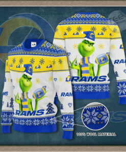 Los Angeles Rams 3D sweater 02