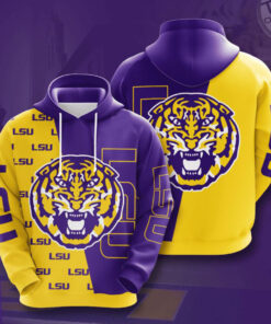 Lsu Tigers 3D Hoodie 02