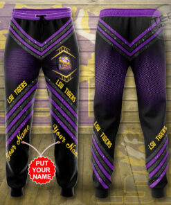 Lsu Tigers 3D Sweatpant 03