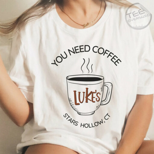 Lukes Coffee Oversized T shirt