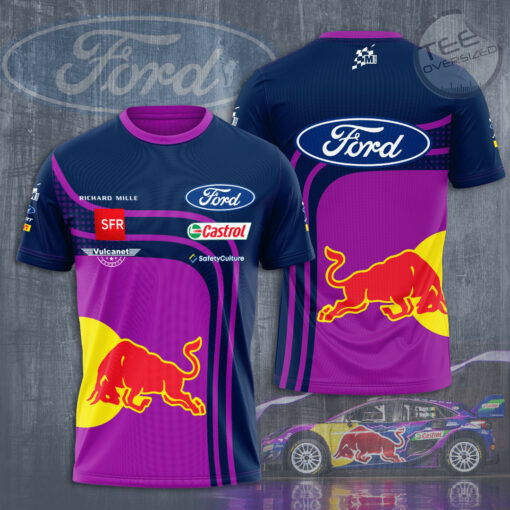M Sport Ford Rally 3D T shirt