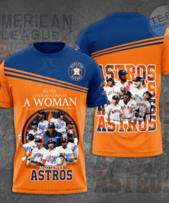 MLB Houston Astros 3D T shirt