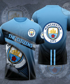Manchester City 3D T shirt 2023