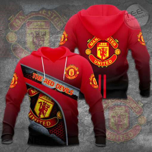 Manchester United 3D hoodie 1