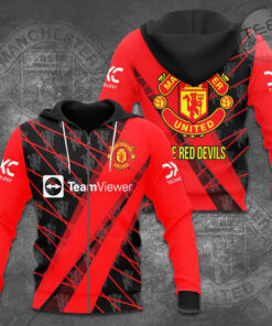 Manchester United Zip up Hoodie Apparels