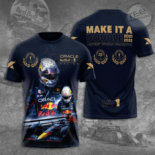 Max Verstappen T shirt Red Bull Racing F1 World Championship