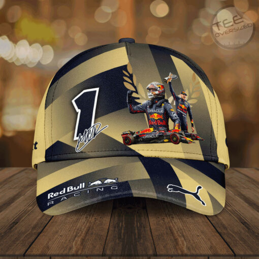 Max Verstappen x Red Bull Racing Cap Custom Hat 01