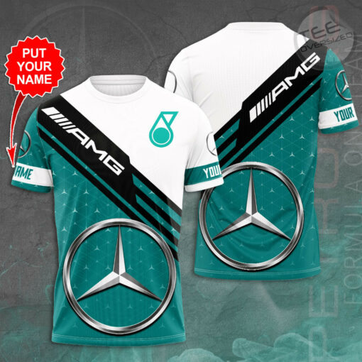 Mercedes AMG Petronas 3D T shirt 2022 S1